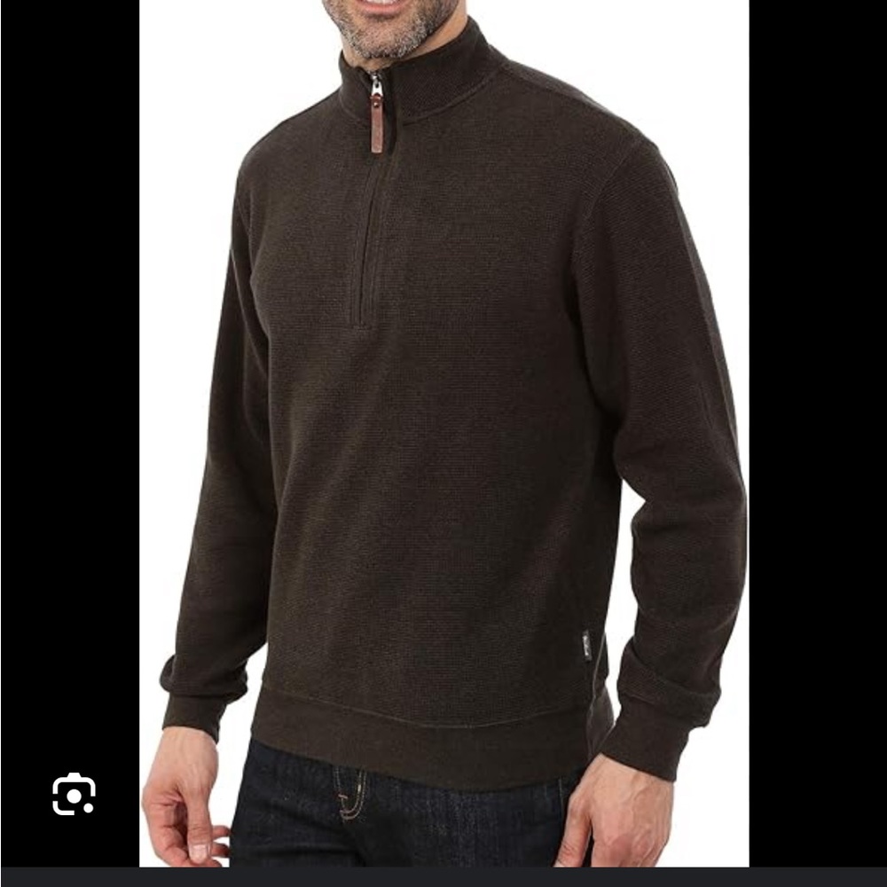 🍂 Woolrich Bromley 1/2 Zip Pullover Sweater Large